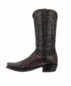 Lucchese-inc Boots Walter :: Black Cherry + Black
