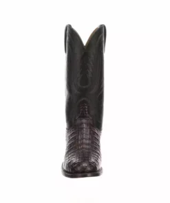 Lucchese-inc Boots Walter :: Black Cherry + Black