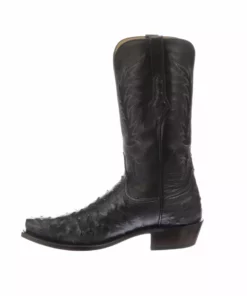 Lucchese-inc Elgin :: Navy + Black Boots