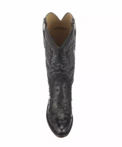 Lucchese-inc Elgin :: Navy + Black Boots