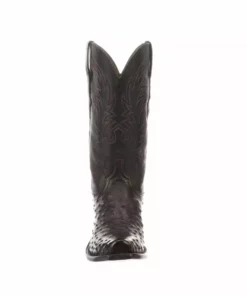 Lucchese-inc Elgin :: Black Cherry + Black Boots
