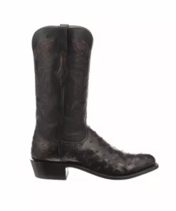 Lucchese-inc Elgin :: Black Cherry + Black Boots