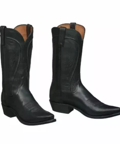 Coupon 😀 Lucchese-inc 🥾 Boots Bart :: Black + Cowhide + Ranch Hand 😍 9 Lucchese-inc Boots Bart :: Black + Cowhide + Ranch Hand