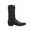 Lucchese-inc Boots Bart :: Black + Cowhide + Ranch Hand