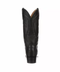 Coupon 😀 Lucchese-inc 🥾 Boots Bart :: Black + Cowhide + Ranch Hand 😍 11 Lucchese-inc Boots Bart :: Black + Cowhide + Ranch Hand