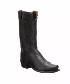 Lucchese-inc Men Bart :: Black + Cowhide