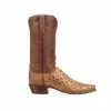 Lucchese-inc Dolly :: Barnwood + Tan BOOTS