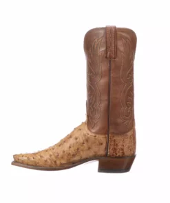 Lucchese-inc Dolly :: Barnwood + Tan BOOTS