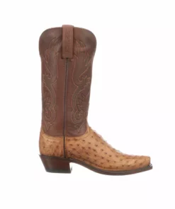 Lucchese-inc Dolly :: Barnwood + Tan BOOTS