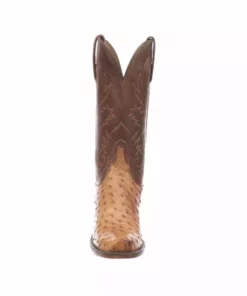 Lucchese-inc Dolly :: Barnwood + Tan BOOTS