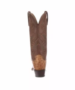 Lucchese-inc Dolly :: Barnwood + Tan BOOTS