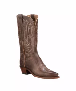 Lucchesse-inc BOOTS Camilla Stud :: Chocolate