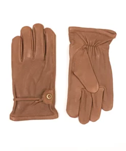 Lucchese-inc Deerskin Gloves :: Brown