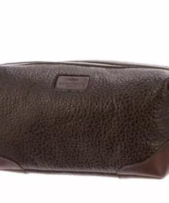 Lucchese-inc Dopp Kit :: Chocolate