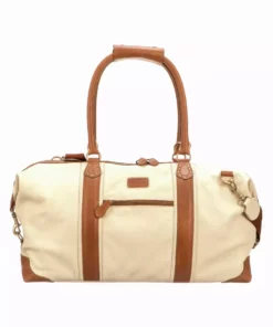 Lucchesse-inc Frances Overnight Duffel :: Bone Duffels
