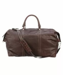 Lucchesse-inc COSIMO OVERNIGHT DUFFEL :: ESPRESSO Duffels
