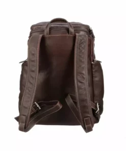 Lucchesse-inc Briefcase & Backpack COSIMO BACKPACK :: ESPRESSO