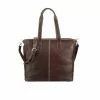 Lucchesse-inc Briefcase & Backpack COSIMO CARYALL TOTE :: ESPRESSO