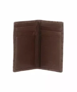 Lucchese-inc Wallets Bifold Wallet – Ostrich :: Sienna