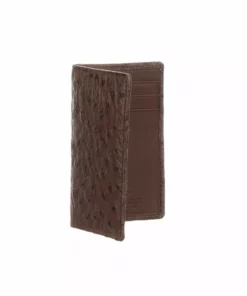 Lucchese-inc Wallets Bifold Wallet β Ostrich :: Sienna