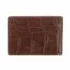 Lucchese-inc Wallets Credit Card Case – Crocodile :: Sienna