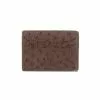 Lucchese-inc Credit Card Case – Ostrich :: Sienna Wallets