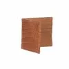 Lucchese-inc Hipster Wallet – Crocodile :: Cognac Wallets