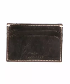 Lucchesse-inc Wallets Money Clip Card Case - Mad Dog :: Chocolate