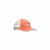 Lucchese-inc Mesh Trucker Cap :: Rustic Orange Khaki Hats