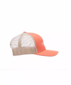 Lucchese-inc Mesh Trucker Cap :: Rustic Orange Khaki Hats
