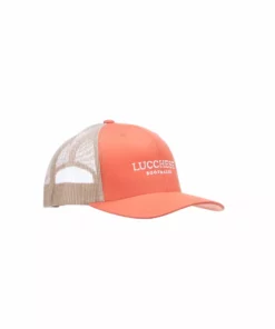 Best Pirce ⌛ Lucchese-inc Mesh Trucker Cap :: Rustic Orange Khaki Hats ⭐ 10 Lucchese-inc Mesh Trucker Cap :: Rustic Orange Khaki Hats