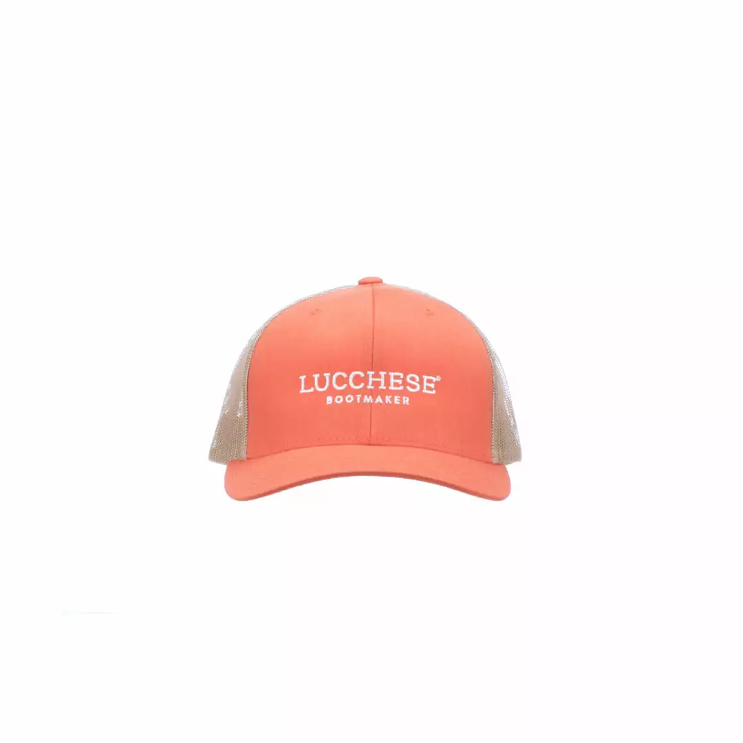 Best Pirce ⌛ Lucchese-inc Mesh Trucker Cap :: Rustic Orange Khaki Hats ⭐ 6 Lucchese-inc Mesh Trucker Cap :: Rustic Orange Khaki Hats