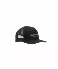 Lucchese-inc Mesh Trucker Cap :: Black Hats
