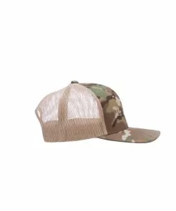 Lucchese-inc Hats Mesh Trucker Cap :: Multicam Khaki