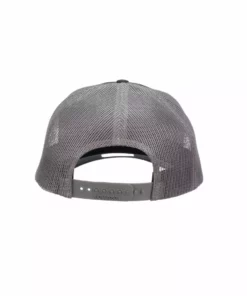 Lucchesse-inc Leather Patch Cap :: Black + Charcoal