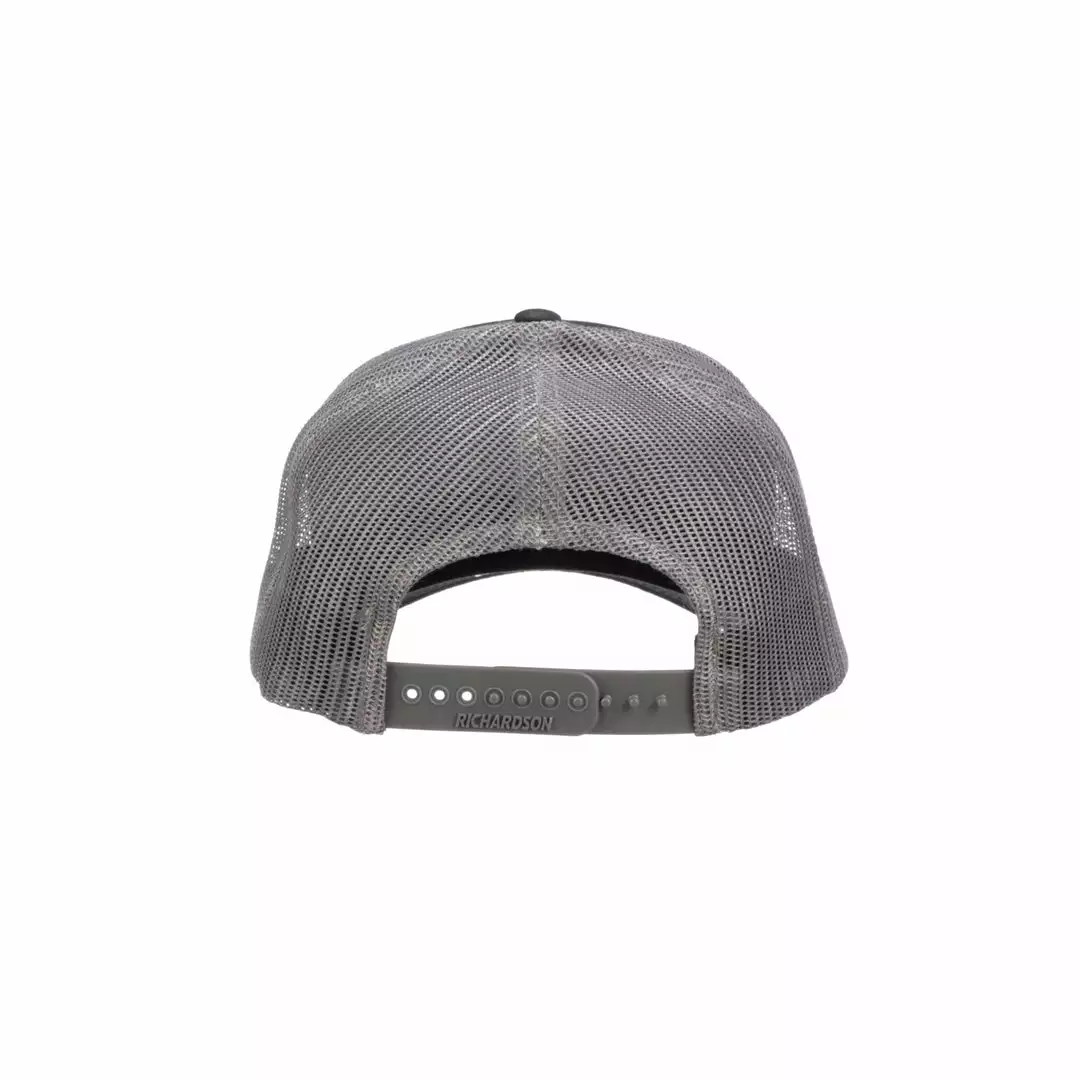 Deals ⭐ Lucchesse-inc Hats Leather Patch Cap Round :: Black + Charcoal ✨ 6 Lucchesse-inc Hats Leather Patch Cap Round :: Black + Charcoal