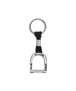 Lucchesse-inc Stirrup Keychain :: Black Other Accessories