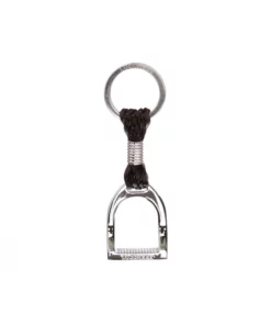 Lucchesse-inc Stirrup Keychain :: Brown