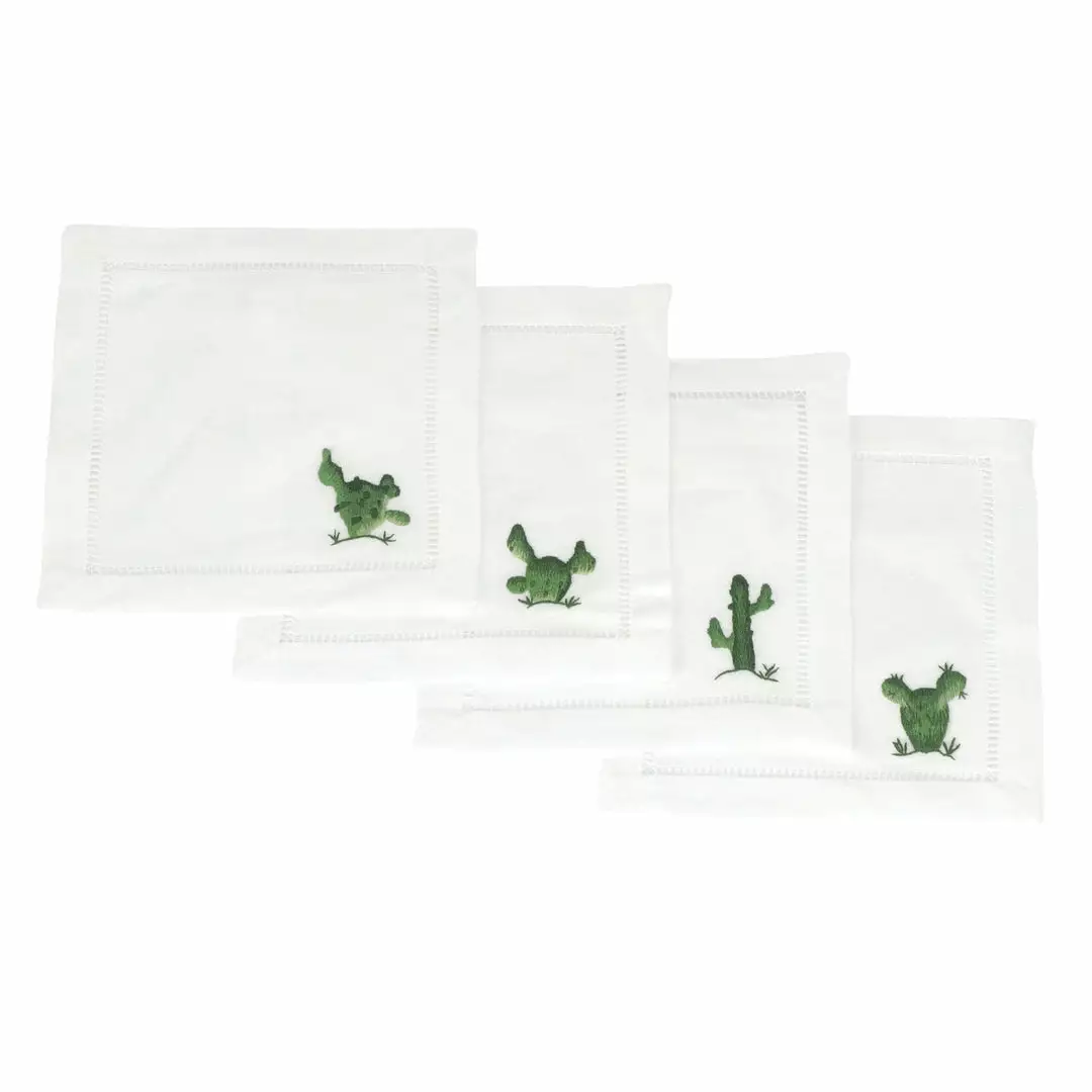 Top 10 ๐ Lucchese-inc Cactus Cocktail Napkins :: White ๐ 3 Lucchese-inc Cactus Cocktail Napkins :: White