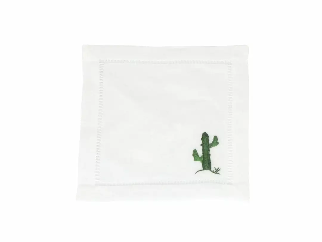 Top 10 ๐ Lucchese-inc Cactus Cocktail Napkins :: White ๐ 4 Lucchese-inc Cactus Cocktail Napkins :: White