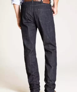 Lucchese-inc Relaxed Straight Denim :: Dark Wash