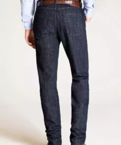 Lucchese-inc APPAREL Relaxed Straight Denim – Medium Wash :: Medium Wash