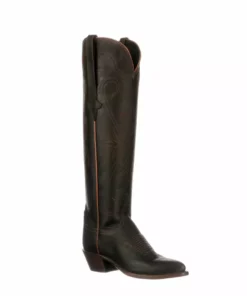 Lucchese-inc Saltillo Tall :: Black + Cognac