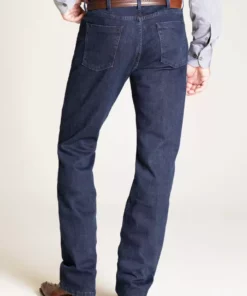 Lucchese-inc Slim Boot Cut Denim :: Medium Wash