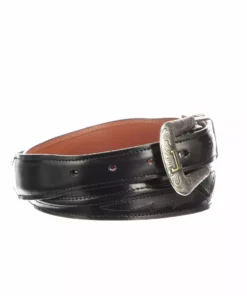 Lucchese-inc Seville Stitch Goat Tapered :: Black