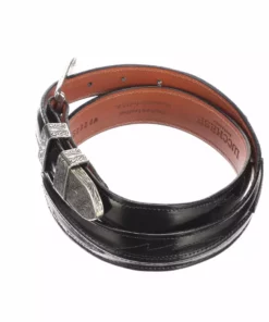 Lucchese-inc Seville Stitch Goat Tapered :: Black