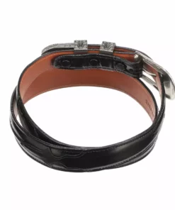 Lucchese-inc Seville Stitch Goat Tapered :: Black