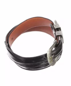 Lucchese-inc Seville Stitch Goat Tapered :: Black