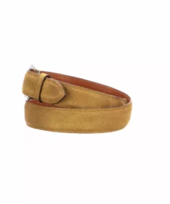 Lucchese-inc Belts Comanche Suede :: Sand