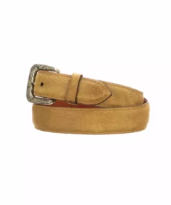 Lucchese-inc Belts Comanche Suede :: Sand